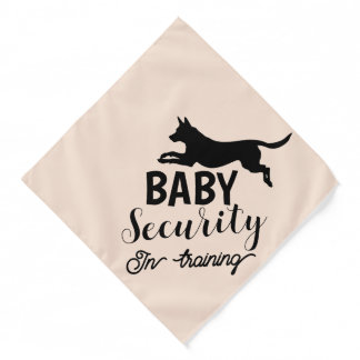 Baby security in training prenancy announcement Bandana
