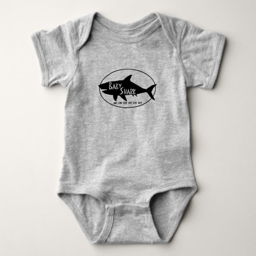 Baby Shark Baby Bodysuit