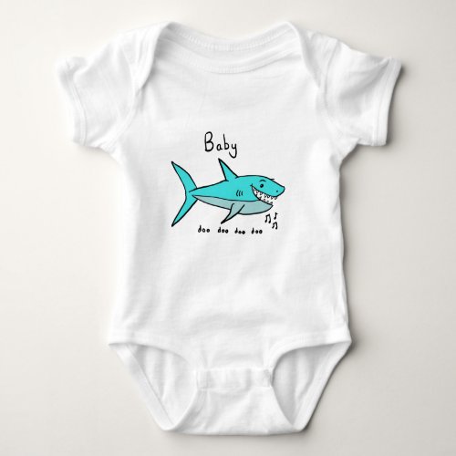 Baby Shark Baby Bodysuit