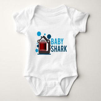 Baby Shark Baby Bodysuit
