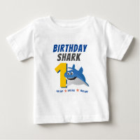 Shark Birthday T Shirts Shark Birthday T Shirt Designs Zazzle