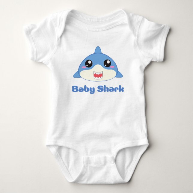 Baby shark  bodysuit (Front)