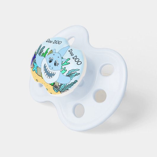 Baby Shark Boy's Pacifier (Front Right)