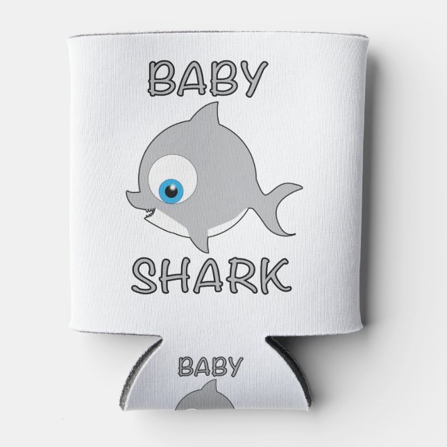 BABY SHARK CAN COOLER (Front)