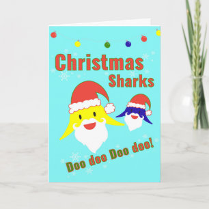 Baby Shark Christmas Card