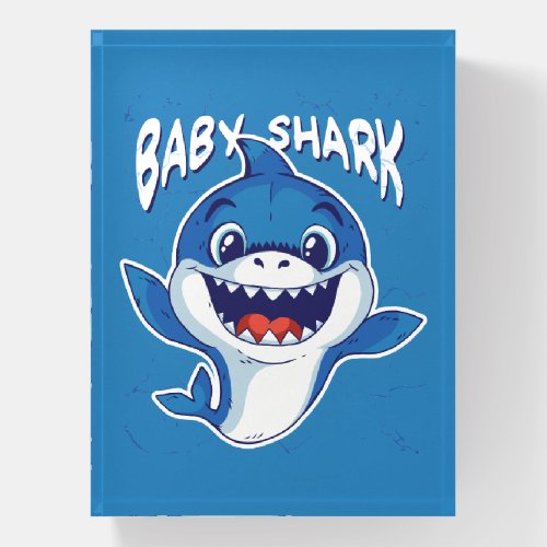 Baby Shark Design Paperweight