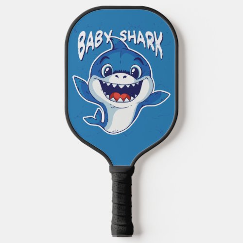 Baby Shark Design Pickleball Paddle