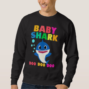 Baby Shark Doo Doo Baby Mommy Daddy Kids Sweatshirt