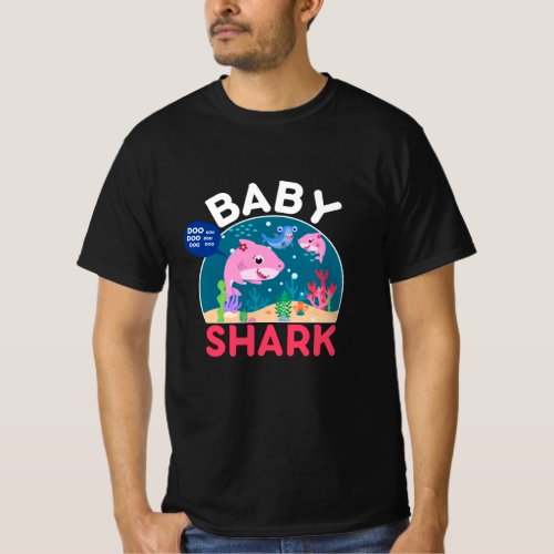 Baby Shark Doo Doo cute cool funny Gift T_Shirt