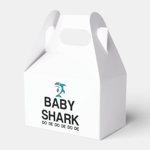 BABY SHARK FAVOR BOXES