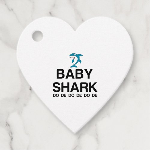 BABY SHARK FAVOR TAGS