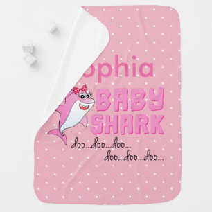 Baby Shark for Girl Blanket