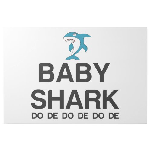 BABY SHARK GALLERY WRAP