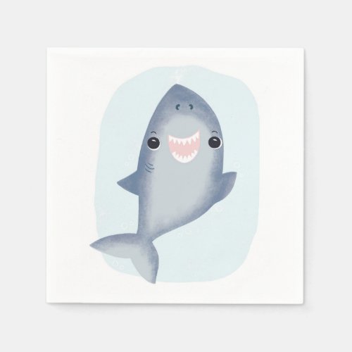 Baby Shark Napkin for kids boys Ocean themed room