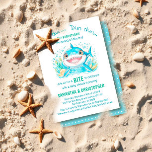 Baby Shark Ocean Under the Sea Boy Baby Shower Invitation