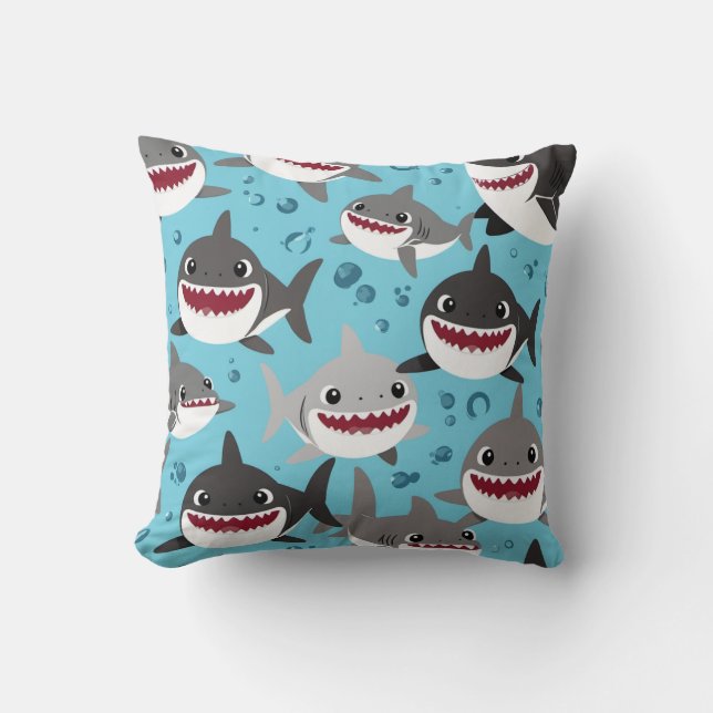 Baby Shark Pillow (Front)