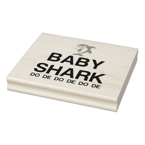 BABY SHARK RUBBER STAMP