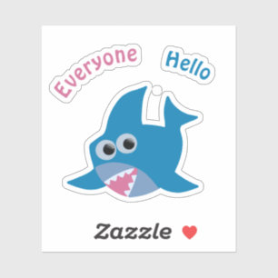 Baby shark sticker