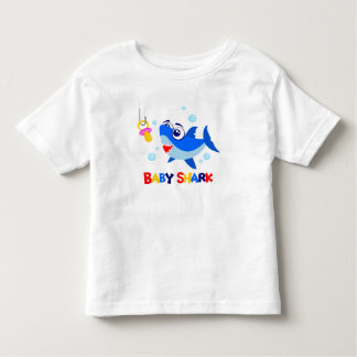 Baby Shark Toddler Fleece Sweatshirt T-shirt