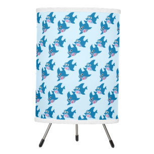 Baby shark tripod lamp