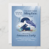 Baby Shark Under the Sea 2nd Birthday Invitation (Front)