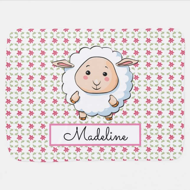 Baby sheep blanket (Horizontal)