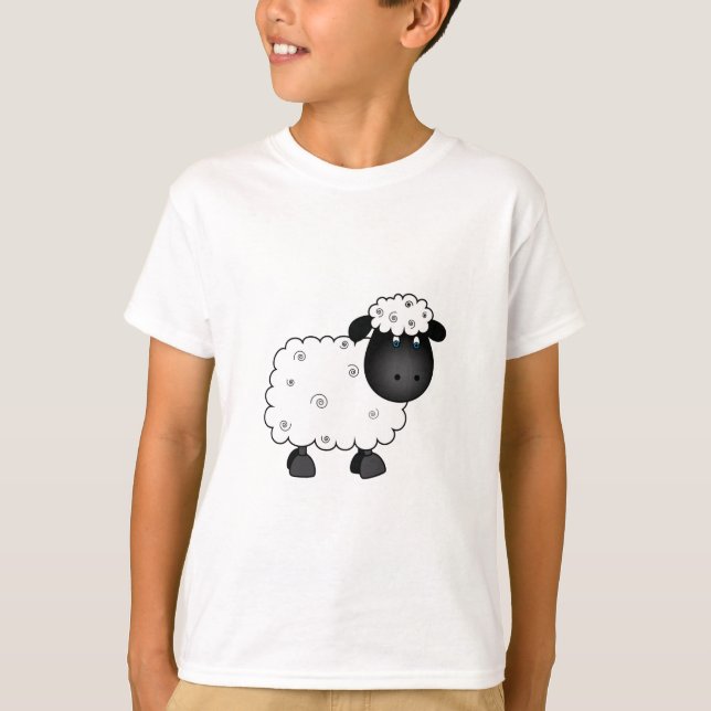 Baby Sheep For Ewe T-Shirt (Front)
