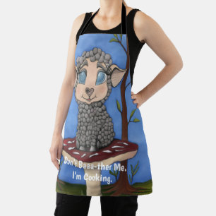 Baby Sheep on Toadstool Apron