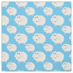 Baby sheep with Mama sheep pattern Fabric