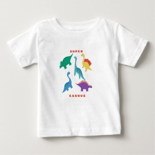 Baby shirt dinosaur Desighn 