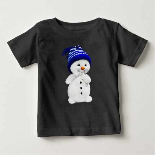 Baby Shirt Snow Mueco With Cap