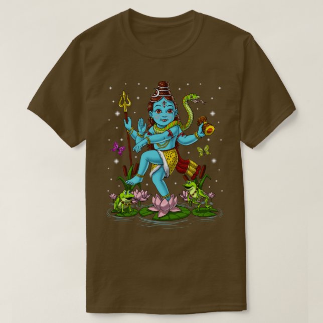Baby Shiva Nataraja T-Shirt (Design Front)