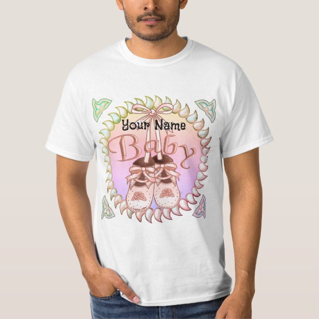 Baby Shoes Baby Girl  t-shirt (Front)