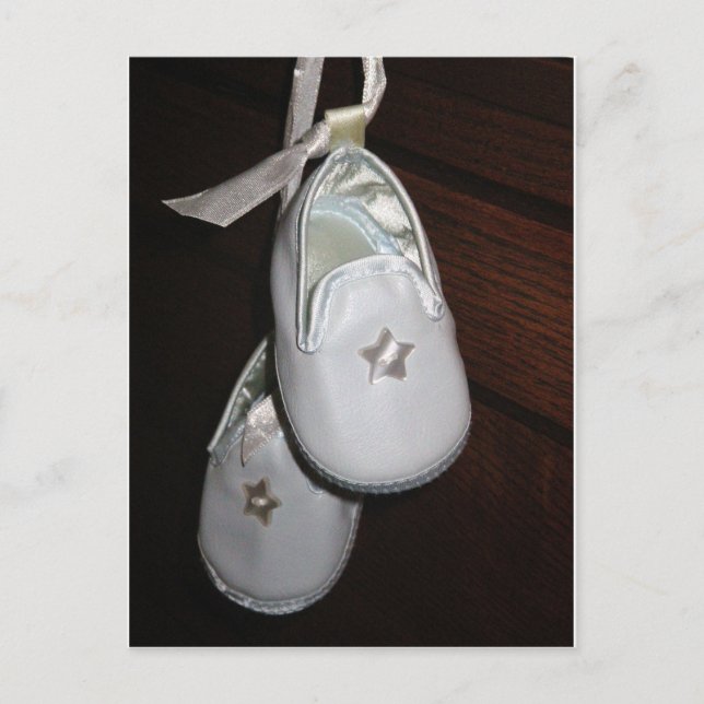 Baby shoes postcard (Front)