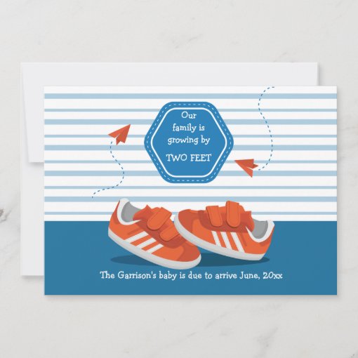 Baby Shoes Pregnancy Announcement Zazzle