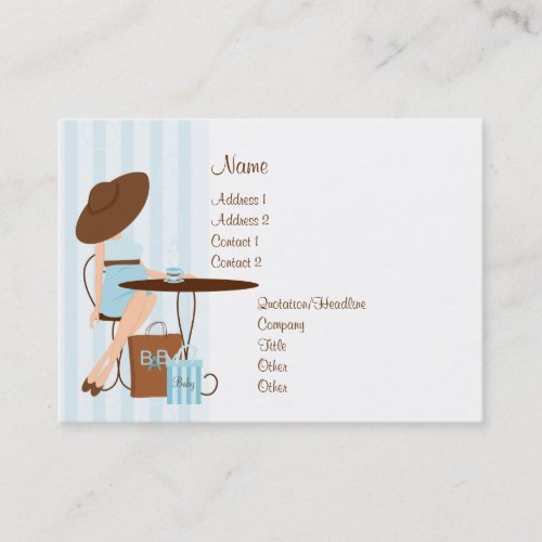 Baby Shop Business Card Template
