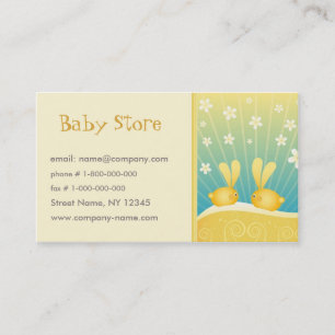 Baby Shop Business Card Template