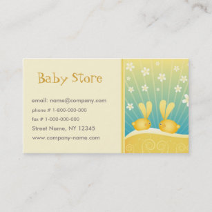 Kids Clothing Business Cards | Zazzle