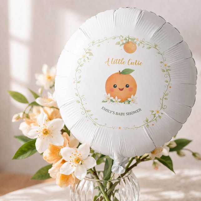 Baby Shower A Little Cutie Balloon (Creator Uploaded)