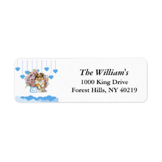 Baby Shower Address Labels, Personalized Address  Label