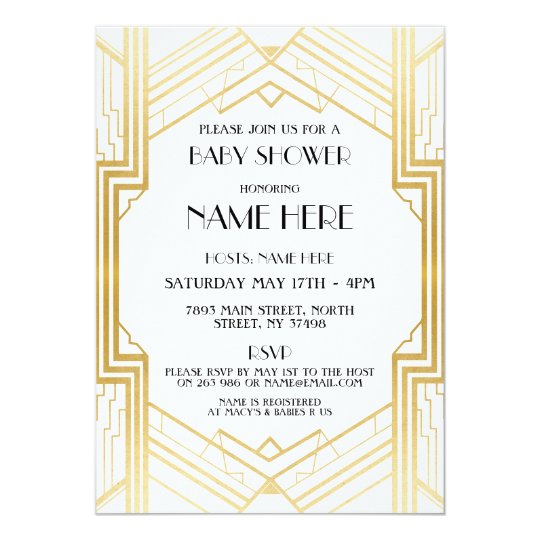 Baby Boy Sprinkle Shower Invitation blue gold | Zazzle.com