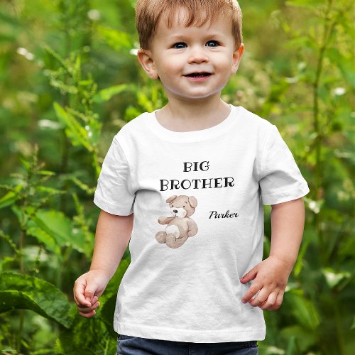 Baby Shower Attire Big Brother 2T to 5_6T Boy Toddler T_shirt