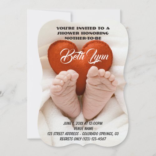 Baby Shower Babies Party Destinys Destiny Invitation