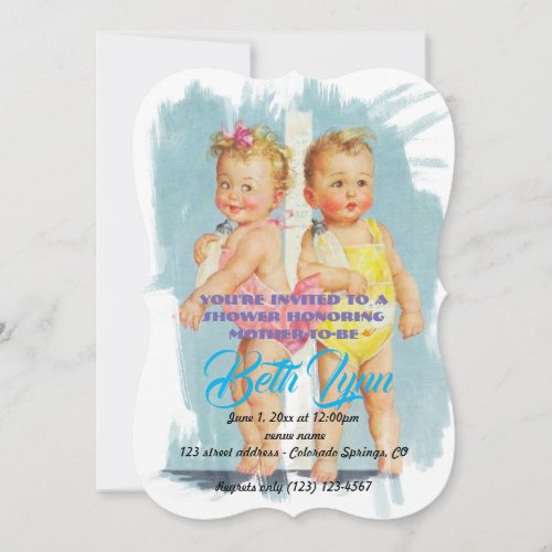 Baby Shower Babies Party Destinys Destiny Invitation