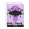 Baby Shower Baby Girl Purple Pink Zebra Bow
