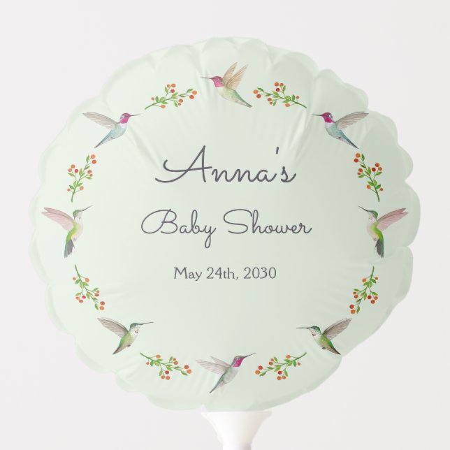 Baby Shower Balloon (Front)