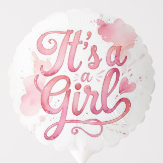 Baby Shower Balloon – It’s a Girl!