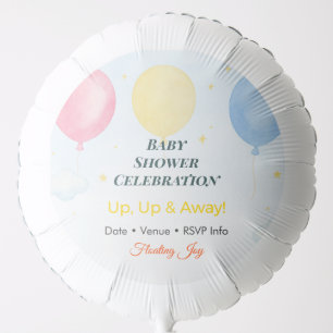 Baby Shower Balloon   Up, Up & Away – Joy