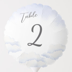 Baby shower balloon with an adorable bunny. 