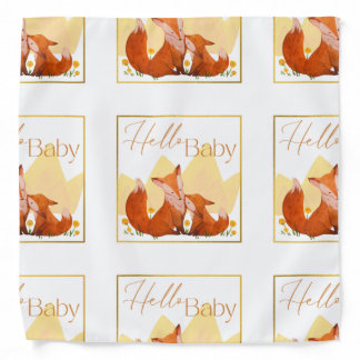 Baby Shower Bandana for Games and Mother-to-Be